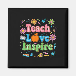 Aimant Enseigner Amour Inspirer Vie d'enseignant Inspiran