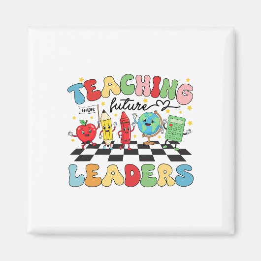 Aimant Enseigner aux futurs leaders Prof cool retour à l' (Devant)