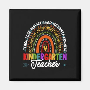 Aimant Enseigner L'Amour Inspirer Kindergarten Enseignant