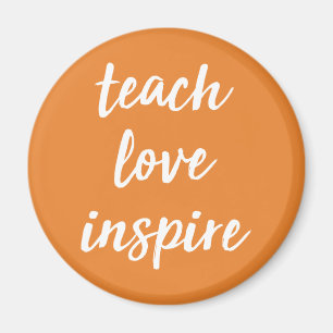 Aimant Enseigner l'inspiration d'amour Phrase inspirant