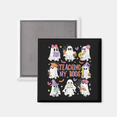 Aimant Enseigner Mes Boos Enseignant Cute Ghost Enseignan (Recto/Verso)