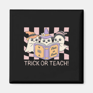 Aimant Enseigner ou enseigner un fantôme rétro à l'Hallow