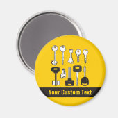 Aimant Ensemble de clés (Recto/Verso)