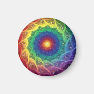 Aimant Ensemble de Julia fractal avec style de moulin à v