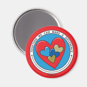 Aimant Ensemble, Nous Pouvons Faire Une Différence 1_ Mag (Recto/Verso)