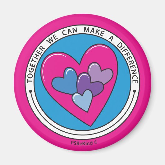 Aimant Ensemble, Nous Pouvons Faire Une Différence 2_ Mag (Devant)