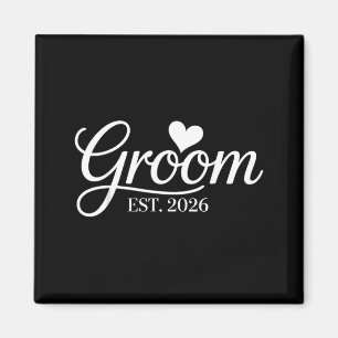Aimant Enterrement de vie de garçon 2026 Baby Shower Ente
