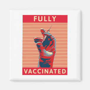 Aimant Entièrement vacciné