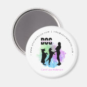 Aimant Entraînement de chien / Entraîneur de chien (Recto/Verso)