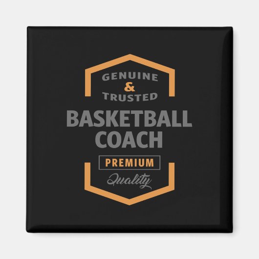 Aimant Entraîneur de basket-ball (Devant)