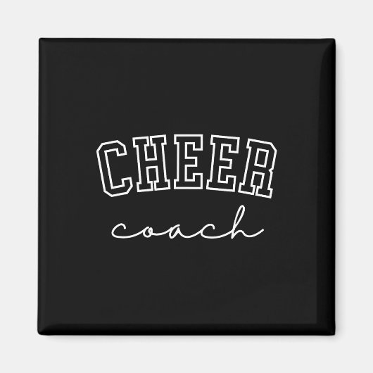 Aimant Entraîneur de cheerleading (Devant)