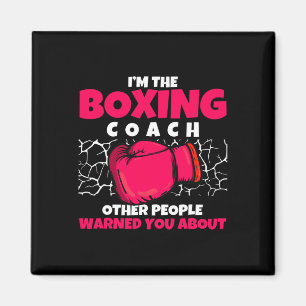 Aimant Entraîneur de club de boxe de boxeur de kickboxing
