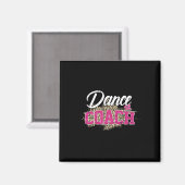 Aimant Entraîneur de danse Leopard Funny Danser Entraîneu (Recto/Verso)