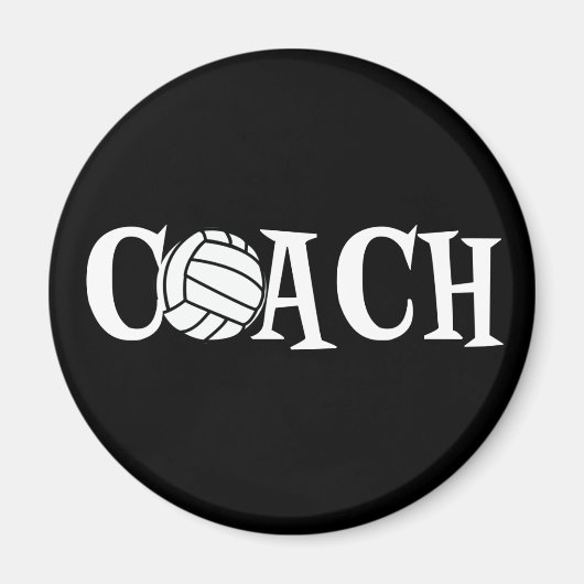 Aimant Entraîneur de volley-ball (Devant)