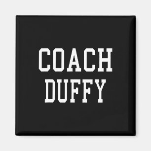 Aimant Entraîneur Duffy Footbyll personnalisé Équipe de s