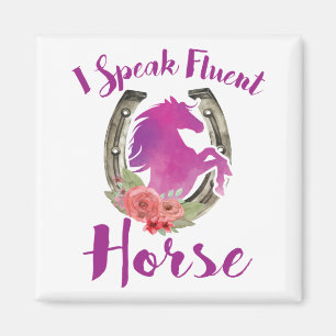 Aimant Entraîneur équestre Je Parle Cheval Fluent