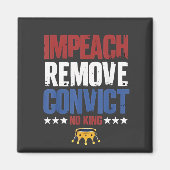 Aimant Entraver Supprimer Condamnation Aucun Roi 4 juille (Devant)