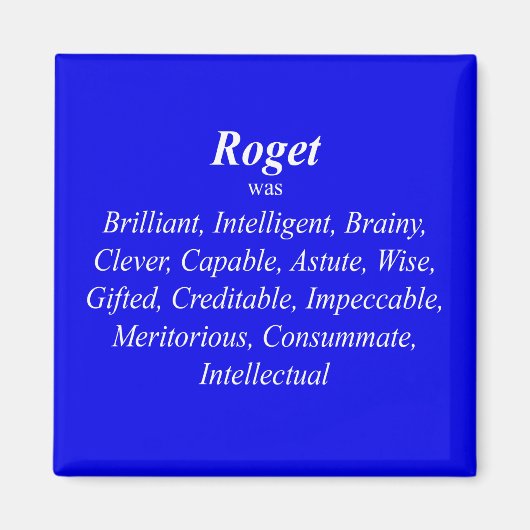 Aimant entre guillemets (Devant)