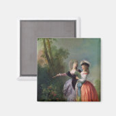 Aimant Entre les deux, 1780 (Recto/Verso)