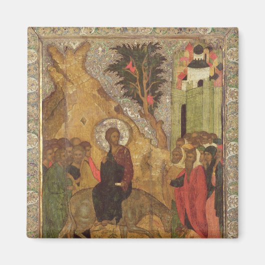 Aimant Entrée à Jérusalem, Ecole de Moscou (Devant)