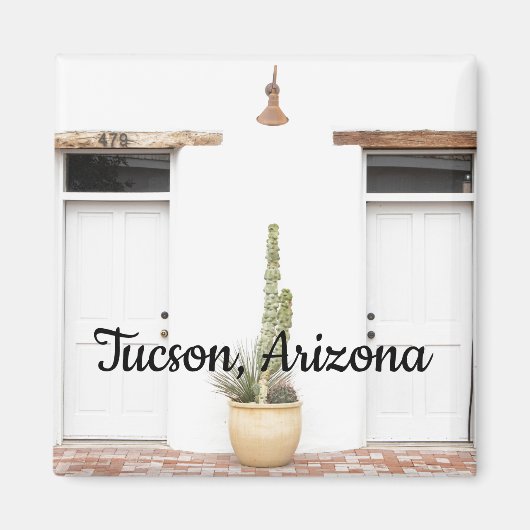 Aimant Entrée blanche sud-ouest (Devant)