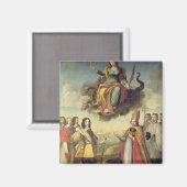 Aimant Entrée de Louis XIII Roi de France et (Recto/Verso)