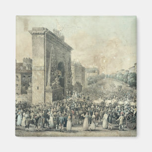 Aimant Entrée de Louis XVIII par Porte