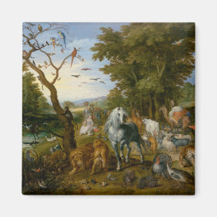 Aimant Entrée des animaux dans l'arche de Noé (Brueghel)