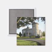 Aimant Entrée latérale du château de Dromoland sans perso (Recto/Verso)
