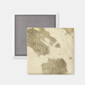 Aimant Entrée San Francisco, Californie 2 (Recto/Verso)