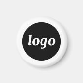 Aimant Entreprise de logo simple (Devant)