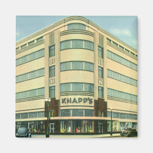 Aimant Entreprise Vintage, Magasin Knapp