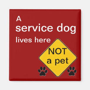 Aimant Entretenez l'aimant des vies de chien ici