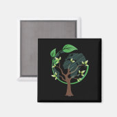 Aimant Environnement écologiste écologiste écologiste de (Recto/Verso)