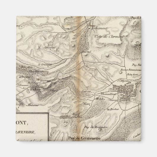 Aimant Environs de Clermont (Devant)