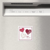 Aimant Envoi d'amour, Valentine (In Situ (Lave-vaisselle))