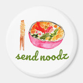 Aimant Envoyer un noud (Devant)