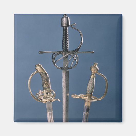 Aimant Épée de l'officier d'infanterie (Devant)