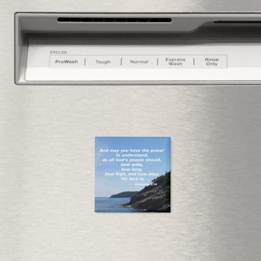 Aimant Éphésiens 3:18 (In Situ (Lave-vaisselle))