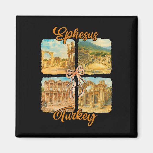 Aimant Ephesus Turkey Traveling Trip Coquette Ephesus Sou (Devant)