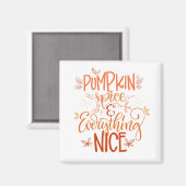 Aimant Épice citrouille & Tout Nice (Recto/Verso)
