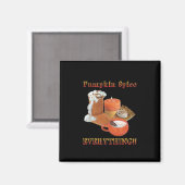 Aimant Épice citrouille Tout Sloth Halloween (Recto/Verso)