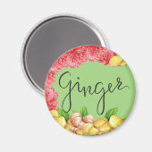 Aimant Épice de gingembre (Recto/Verso)