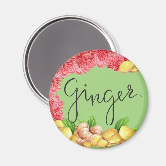 Aimant Épice de gingembre (Recto/Verso)