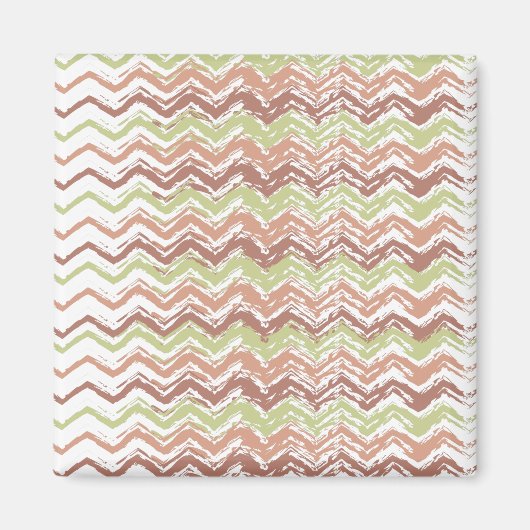 Aimant Épice de scribble Chevron ZigZag (Devant)