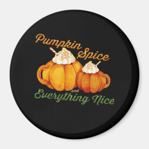 Aimant Épices citrouilles Et Tout Joli Design Automne