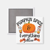 Aimant Épices citrouilles Tout Nice (Recto/Verso)