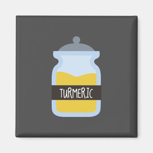 Aimant Épices jaunes tumorales (Devant)