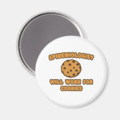 Aimant Épidémiologiste .. Fonctionnera pour les cookies (Recto/Verso)