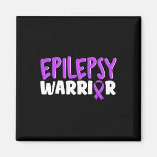 Aimant Epilepsie Guerrier Enfants Violet Ribbon Sensibili